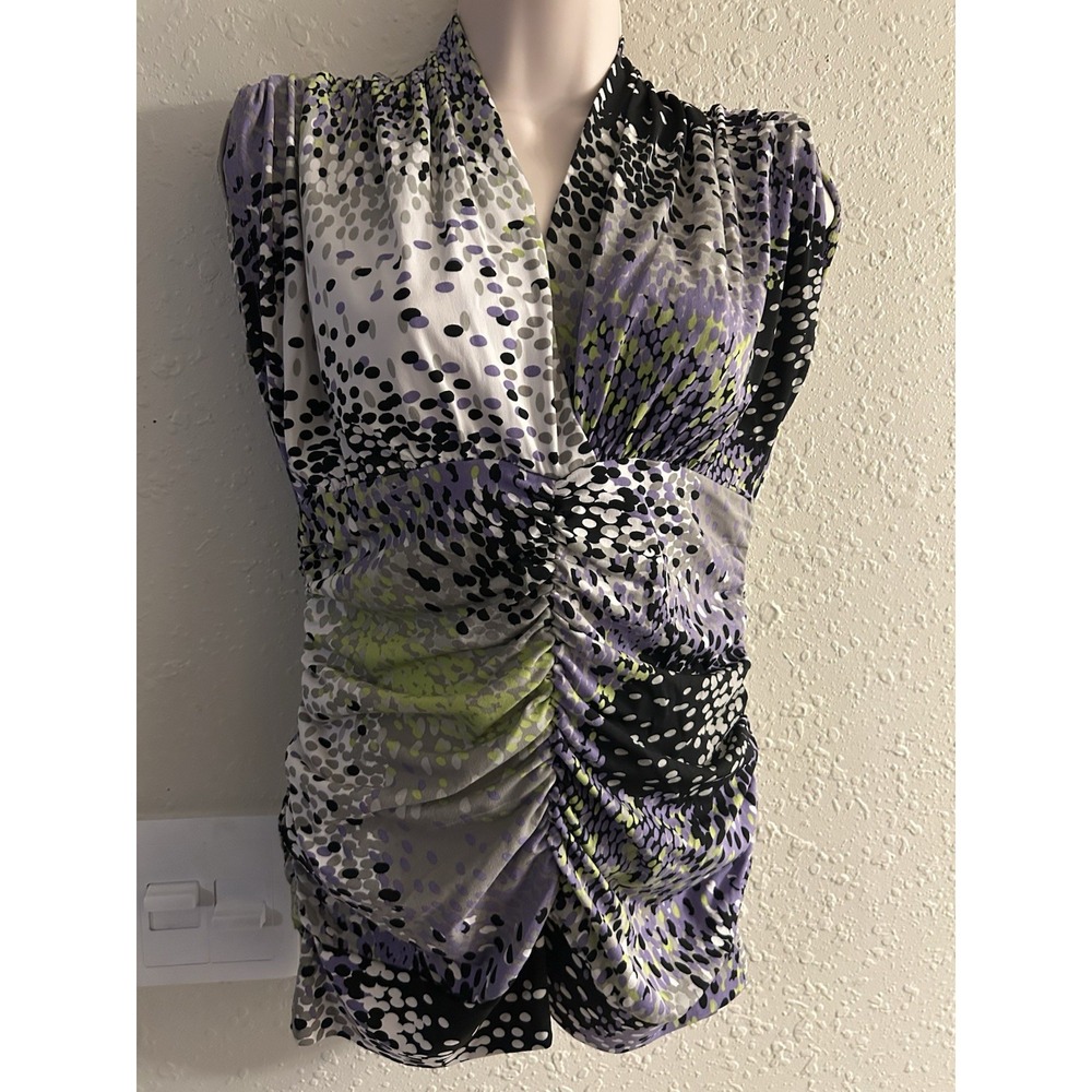 New Medium Xoxo Sleeveless Fitted Fabb Top #1290*8